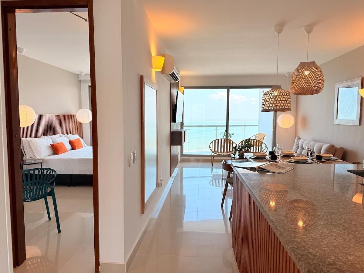 Apartamento Azul Caribe Ocean View Cartagena